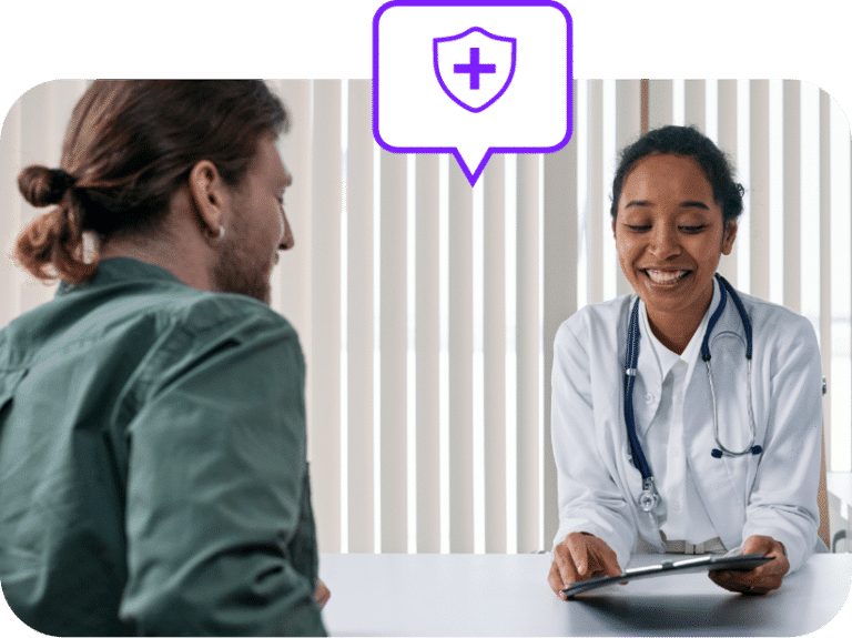 Doctor and patient