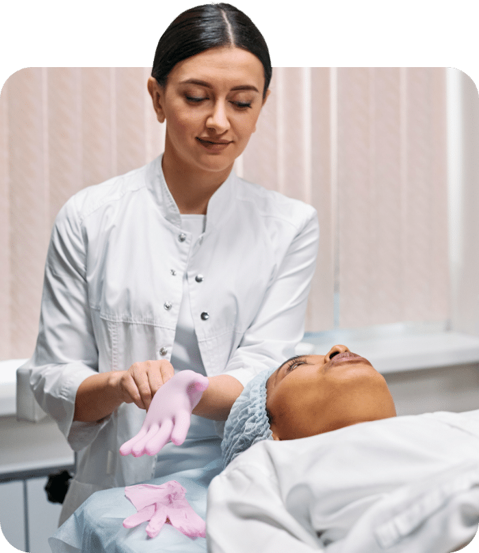 Doctor and patient