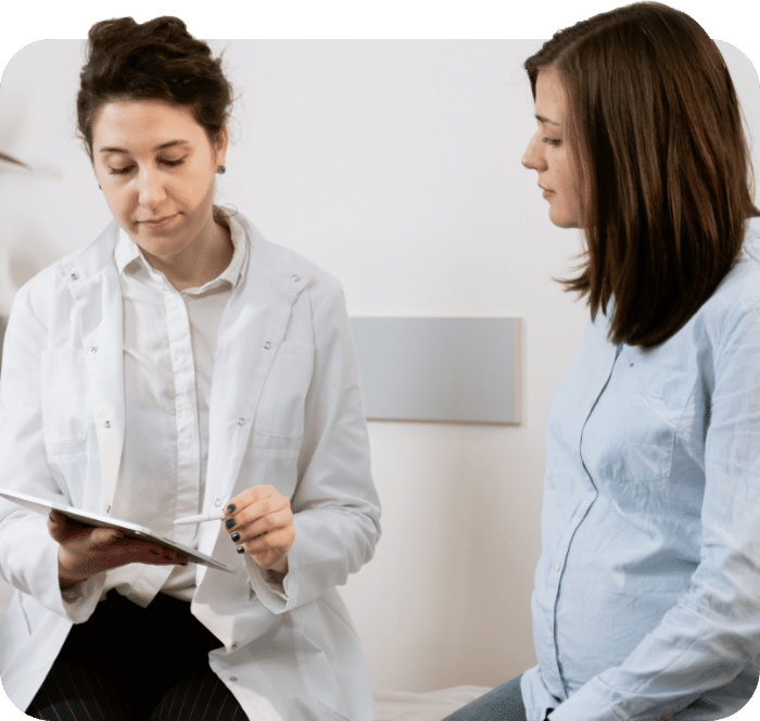 Doctor and patient
